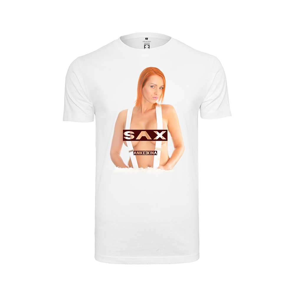 LTD. T-Shirt "SAX" - Weiß